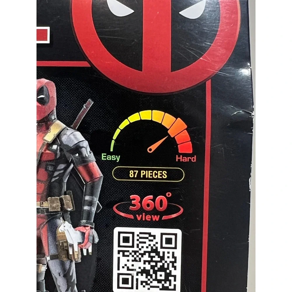 Metal Earth Marvel Deadpool Steel Model Kit 3D Metal Puzzle MMS326 NEW